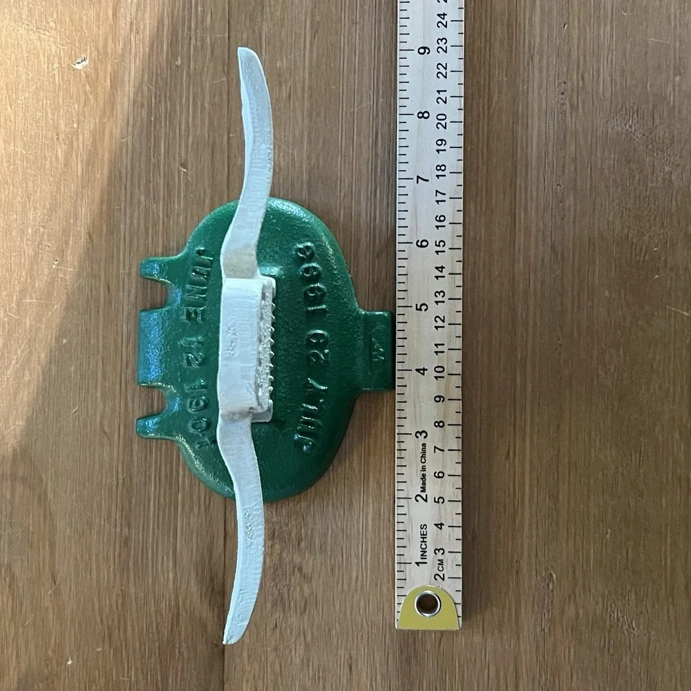 Vintage Hart-Parr Tractor Radiator Cap Cast Iron Winged Hood Ornament Collectors